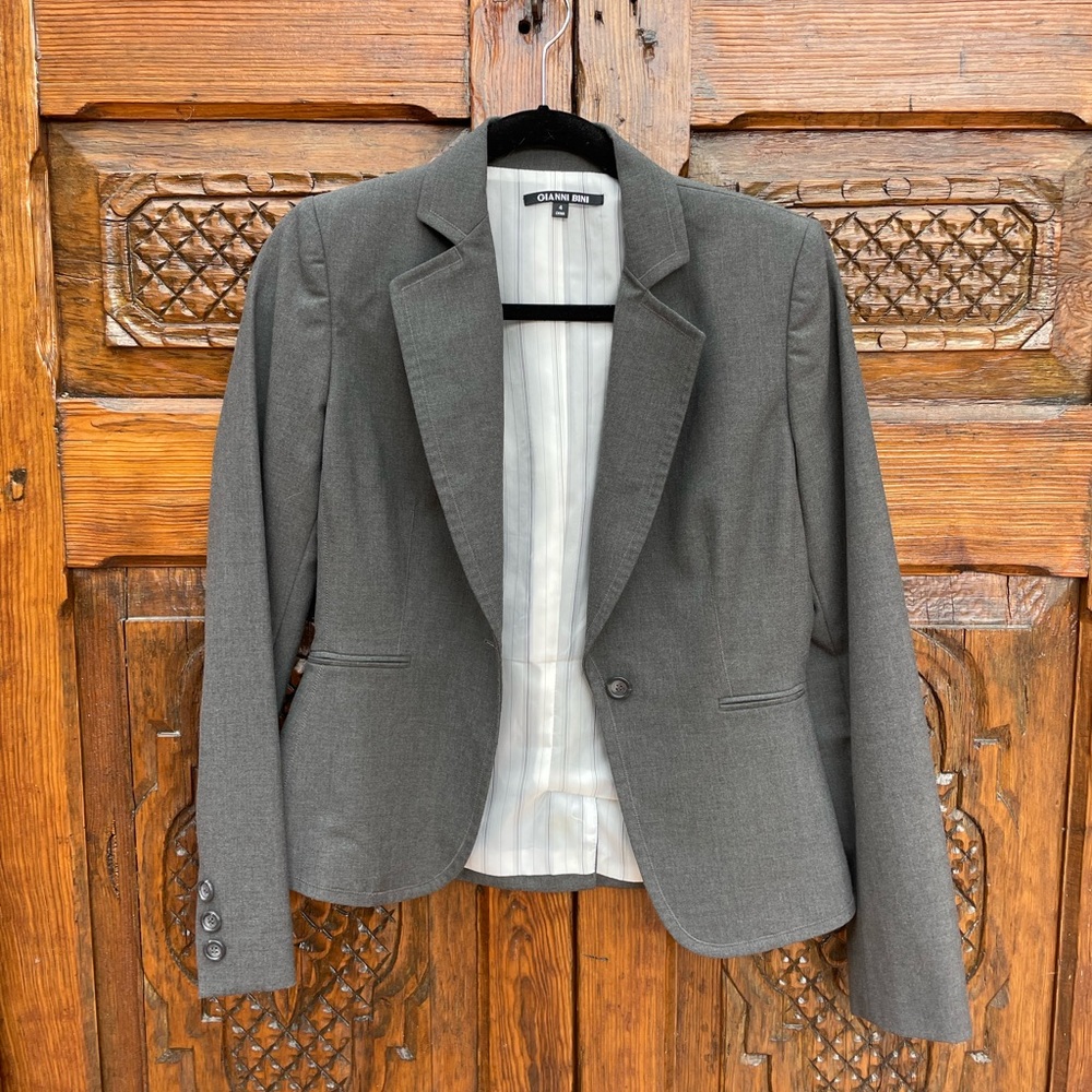 Grey Gianni Bini Blazer